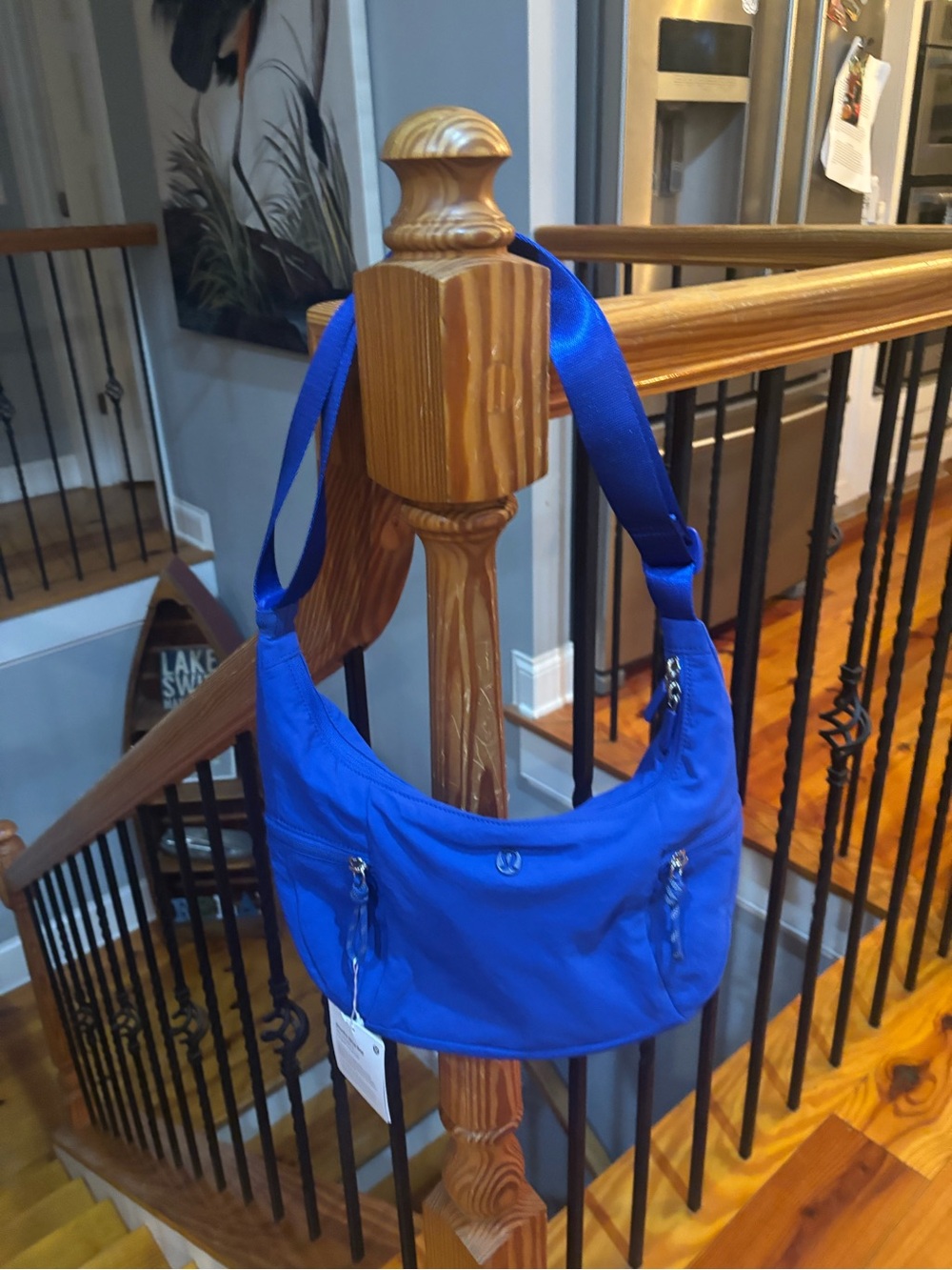New bleach bal blue hot color Women's Shoulder Bag 6-L by lululemon athletica